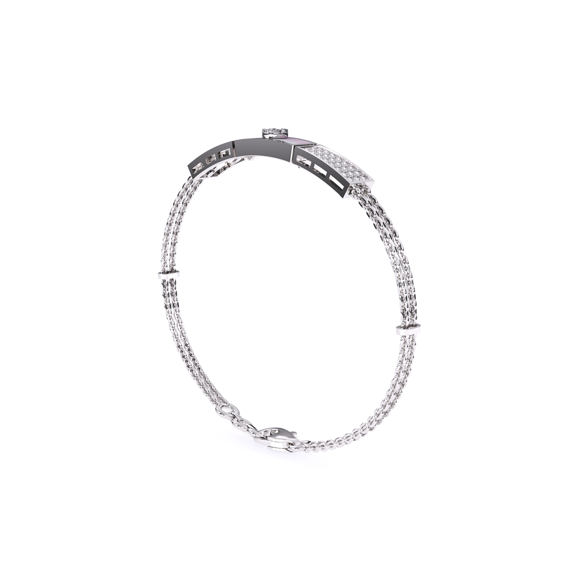Classy Daily Wear Lab Grown Diamond Bracelet